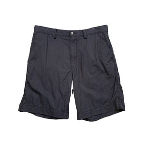 Tommy Bahama Shorts Mens 36 Navy Blue Cotton Blend Stretch Flat Front Chino Golf